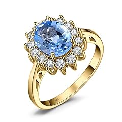 W-Yellow Gold Plated-topaz