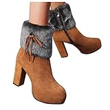 🎁Ich finde die Schuhe super bequem, optisch ein Highlight und aussergewöhnlich. Diese Schuhe sind ein absoluter Gewinn-sie sind extrem bequem, die Sohle ist rutschfest und verleiht guten Bodenkontakt. Man spürt den Boden ohne dass es wehtut. Ein Must-Have in jedem Mädchenschrank! Einfach perfekt für alle Jahreszeiten. die für passende Hosen, Röcke, Jacken usw. geeignet sind. Sie können Stiefelettentragen, um im Garten zu arbeiten, einkaufen zu gehen, zur Schule zu gehen, zu reisen und so weiter