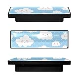 【FAIT】 Le matériau de la poignée est en ABS, la partie imprimée est décorée de verre et le mobilier de style moderne est assorti à différents motifs