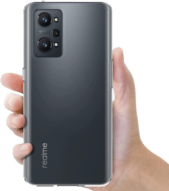 Image of XIVY Crystal Clear Hard Case Cover for Realme GT Neo 2 5G - Ultra Hybrid Transparent Shockproof Back Cover with Anti-Yellow | Camera Protective Case