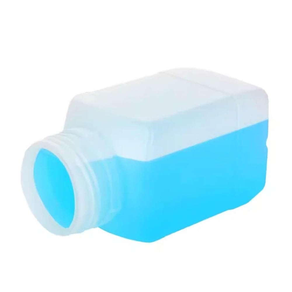 Botella de plástico cuadrada boca pequeña sellada y engrosada, vacía, for muestra 500/1000 ml Equipamiento de laboratorio