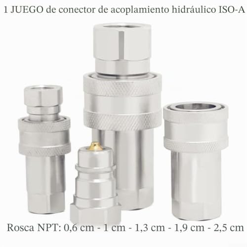 Ajuste de liberación rápida hidráulico NPT-1 antiaverías para cosechadoras de gran volumen 8