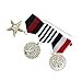 Militarys Badge Brooch Pin Fastness Decorations Exquisites Designs for Soldier Jackets Coat Costume Uniform Militarys Officer