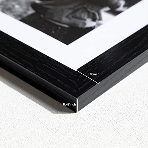 Eletecpro 8X24 Collage Picture Frame With 5 Openings Picture Frames Collage Wall Decor Display 5Pcs 4X6 Photos With Mat Or 1Pcs 8X24 Picture Without Mat, Home Decor For Wall & Tabletop #TOP1