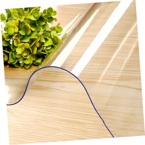 Alfombra transparente de PVC PRETYZOOM protector de suelo duro y muebles 6