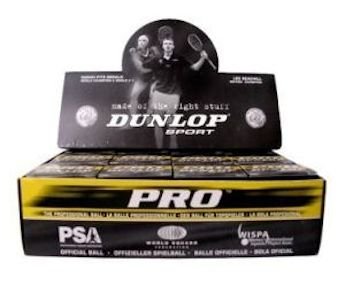 Dunlop Pro (High Altitude) (Green Dot) Squash Ball BOX (12-Balls)