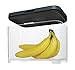 Rubbermaid FreshWorks Countertop Food Storage Produce Saver, Banana, Single, Clear/Grey