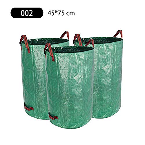 TARTIERY [3 Pack large garden bags. Reusable lightweight multi-purpose yard bags with handles for potting, pruning and home and gardening