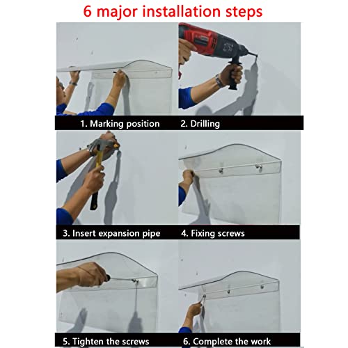 Toldo para exteriores resistente a impactos y rayos UV para ventanas 8