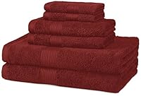 Algopix Similar Product 8 - Amazon Basics Soft Bath Towels set 