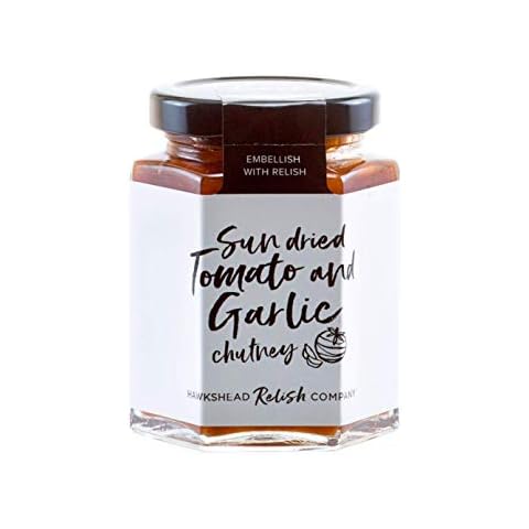 Hawkshead Relish Sun Dried Tomato & Garlic Chutney - 195g Cover