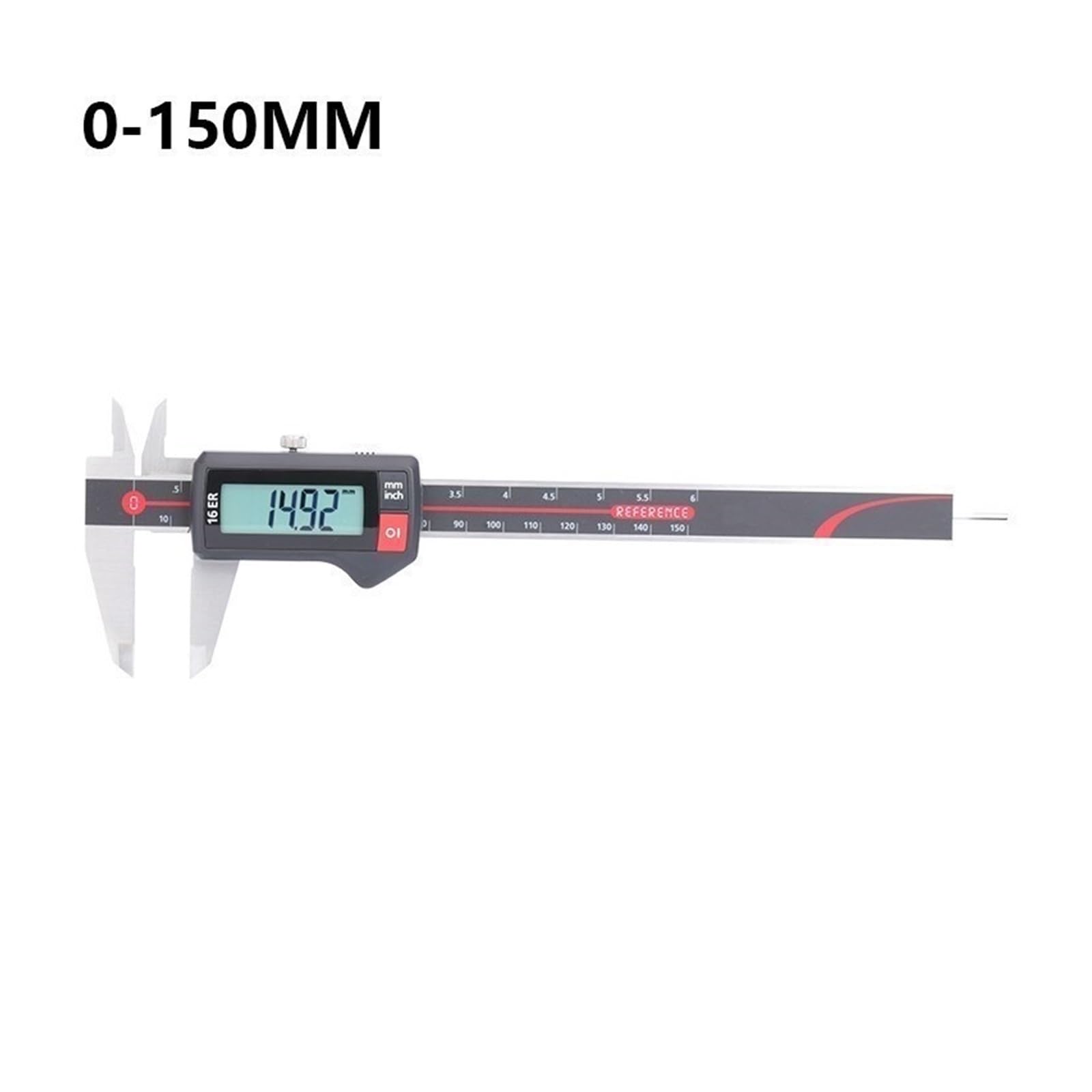 Suwmiarki z noniuszem Cyfrowa suwmiarka bezprzewodowa 150/200/300mm Dial noniusz mikrometr narzędzie pomiarowe linijka wyjście danych z rolkami(IP67 0-300mm)