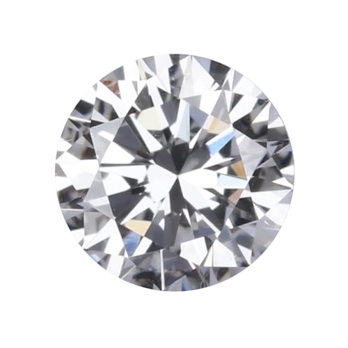 GEMHUB 0.25 Ct. Natural Round Cut White E Color Diamond, VVS2 Clarity EGL Certified for Fine Rings and Pendants