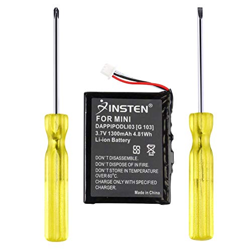 Insten 1300mAh Battery and Screwdriver for 4GB/6GB iPod mini Insten 1300mAh Battery and Screwdriver for 4GB/6GB iPod mini