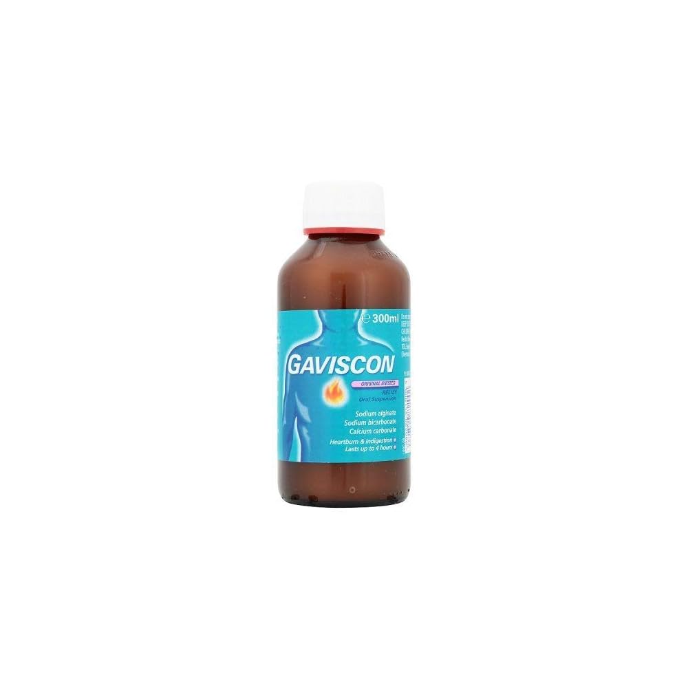 Buy Gaviscon Original Aniseed Relief Oral Suspension, 300ml by Gaviscon Online at Lowest Price