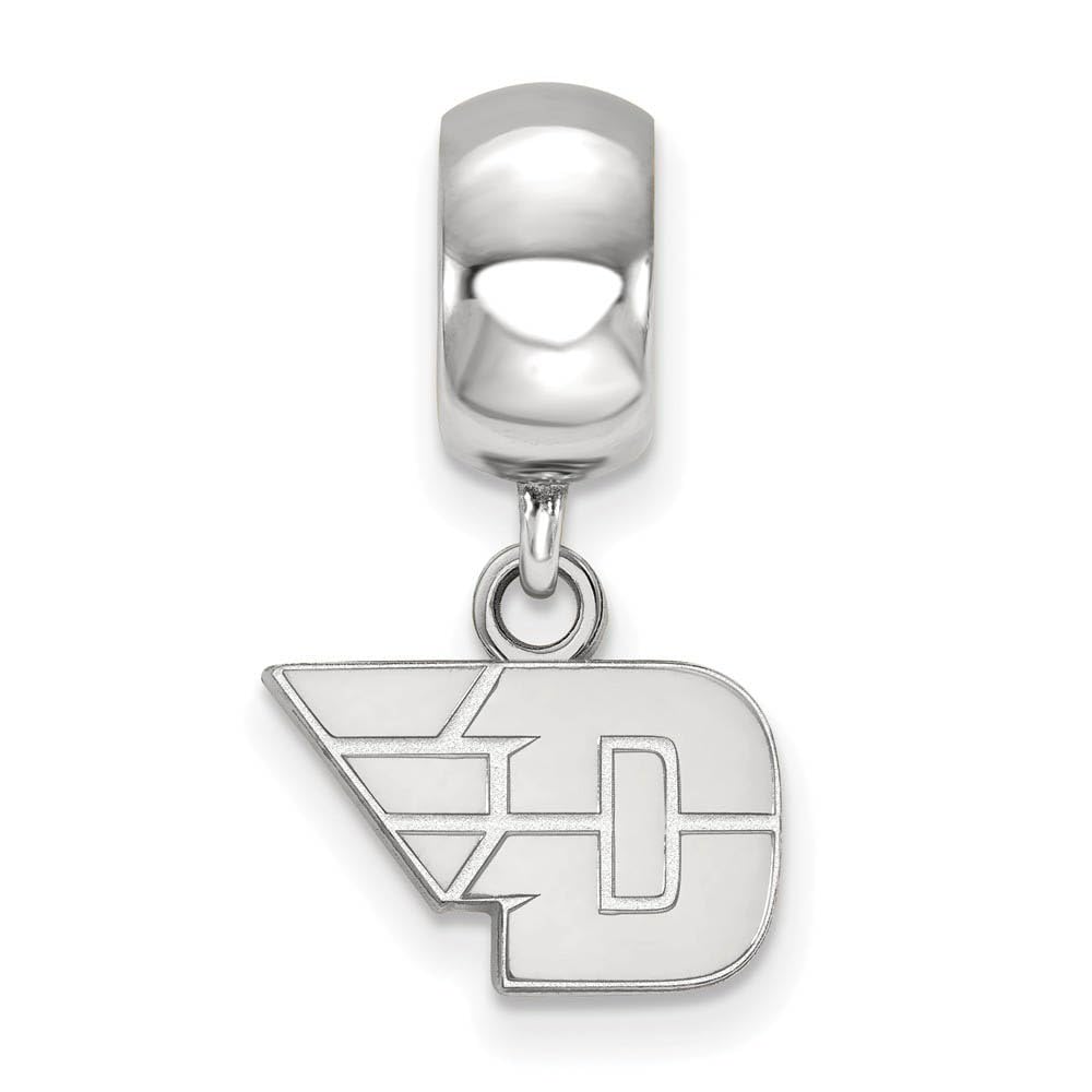 LogoArt Sterling Silver University of Dayton XS Dangle Bead Charm