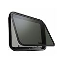 Galamarine RV Exit Window 30" W x 20" H, with Trim Ring, Screen, DOT Certified / Emergency Window for RV, Camper, Trailer