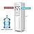 SAFEPLUS Top Loading Water Cooler Dispenser, Hot & Cold Freestanding Water Cooler Holds 5 Gallon Bottles Perfect for Home Office School UL & Energy-Saving Approved