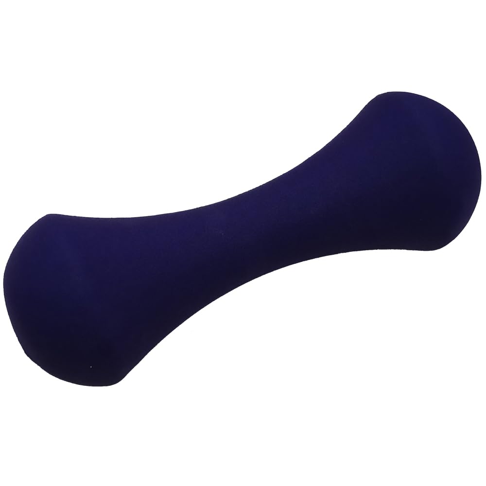 Juego de 2 mancuernas de neopreno para mujeres y hombres, ideal para gimnasio en casa, entrenamiento, pilates, 2 kg + 2 kg/4.4 + 4.4 libras (morado)