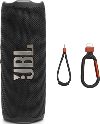 JBL Flip 7 Portable Bluetooth Speaker, Waterproof and Drop-Proof - Black | Up To 16 Hours Playtime...