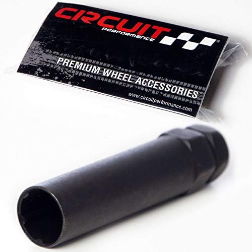 Universal Circuit Performance Small 6 Point Replacement Hex Spline Tuner Socket Lug Nuts Tool Key for aftermarket wheels removal 18mm, 19mm, 21mm 12x1.5 12x1.25 1/2-20