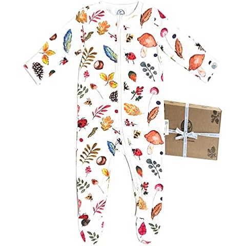 AdoraCub Organic Cotton Bamboo Baby Sleepsuits Cover