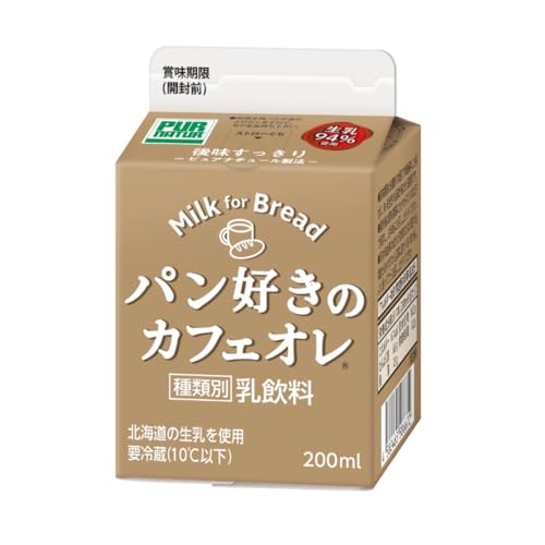 �J�l�J�H�i Milk for Bread �p���D���̃J�t�F�I�� (200ml, 12�{) ���p�b�N