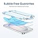 amFilm Auto-alignment OneTouch for Samsung Galaxy S26+ Plus 6.7'' Screen Protector + Camera Lens Protector, Tempered Glass, 30 seconds Installation, Bubble Free, Case Friendly, Anti-Scratch 2+2 Pack