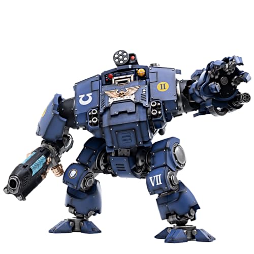JOYTOY Dreadnought Warhammer 40k 1/18 Action Figure Mecha Ultramarines Redemptor Dreadnought Brother Tyleas 11.73inch Collectible Figurine Gifts Toys for Kids 15+ and Adults