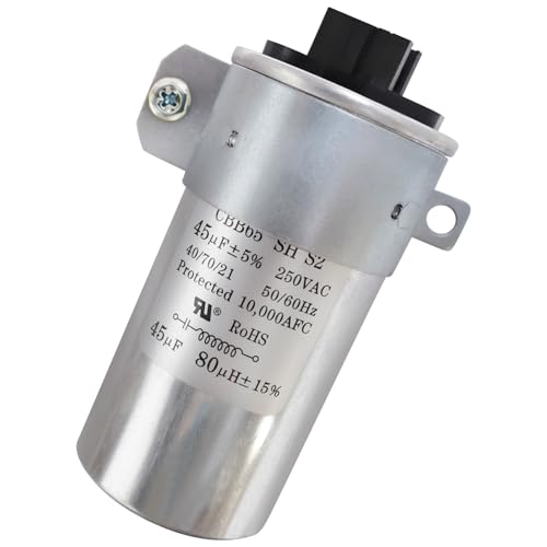 Condensateur de rechange WPW10625045 45μF compatible Whirlpool Amana Roper