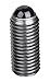 Kipp 03033-05 Stainless Steel Spring Plungers with Hexagon Socket and Ceramic Ball, Metric, M5 Thread