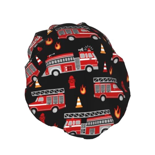 Bonnet de douche imperméable réutilisable double couche toutes longueurs