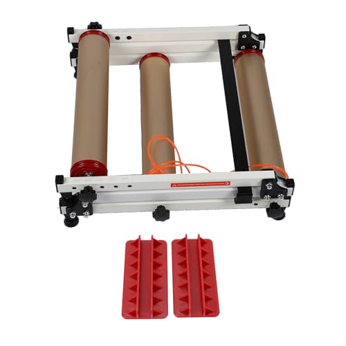 Bike Rollers for Mountain Road Bicycles Cycling Riding Platform, Indoor Fitness Equipment with Symmetrical Conical Bearings, Variable Front Wheel Bracket, Anti slip