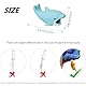 Kabelschutz Tiere,Ladekabel Schutz,Kabelbruch Schutz 17PC Silikon Cable Protector Kabel Knickschutz Verhindert Bruch Kabel Geeignet für die meisten Handy Datenleitungen