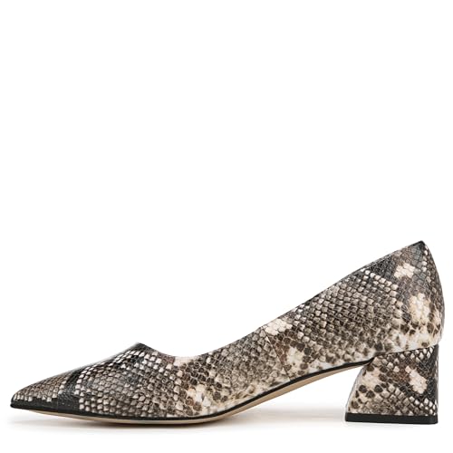 Franco Sarto Womens Racer Pointed Toe Block Heel Pump Roccia Snake 9 M by Franco Sarto - Image 9