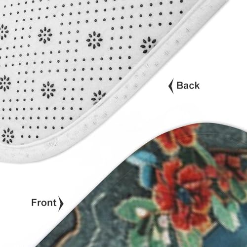Alfombrillas de baño antideslizantes con diseño de peces para un aseo familiar e infantil 8