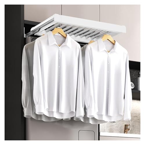 Porte-pantalons coulissant armoire avec barre de suspension cravates