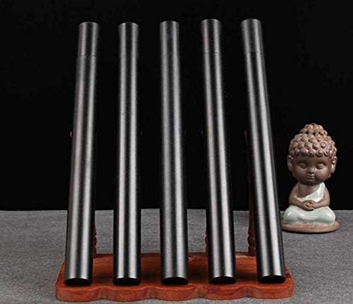 Aluminium Alloy Incense Tube Incense Barrel Small Storage Box Joss Stick Convenient Metal Carrying Case 21cm - (Color: 1)