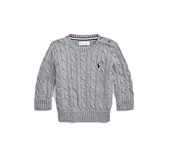 週末セールPoloポロラルフローレンケーブルカーディガン ニット セーターグレー POLO RALPH LAUREN - Polo ポロ ラルフ ローレン ケーブルニット