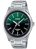 Diese hochwertige Uhr hat ein Silber Edelstahl Band ( 21 cm Länge und 21 mm Breite) mit einer Faltschließe mit Druckverschluss