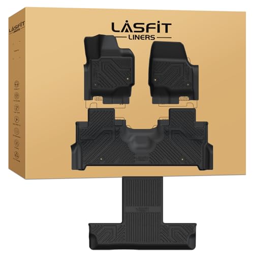 Image of LASFIT Floor Mats for Ford Expedition Standard 2025 2026 2027 Fit 7 Seats