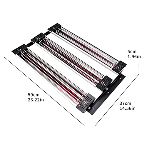 Datouboss 3000W Infrared Paint Curing Lamp Shortwave Infrared Paint Lamp For Paint Booth Car Body Repair Paint Curing Systems #TOP1