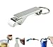AIRSUNNY 5pcs Keychain Bottle Opener - bartender bottle opener - Best Aluminum Bottle/Can Opener - Compact, Versatile & Durable - Vibrant Colors - Pocket Small Bar Claw Beverage Keychain Ring