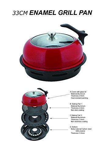 TANDOORI Cooking Oven BBQ Indoor on Gas Hob