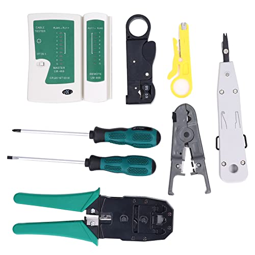 Outil de câble réseau ensemble de maintenance et test multifonction - 4