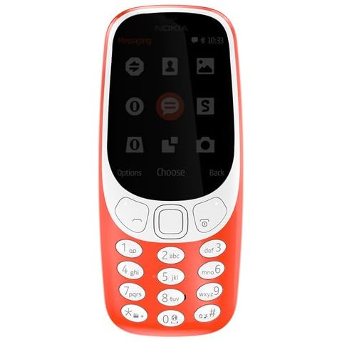 Nokia 363001 3310-Handy Display, Dual SIM Cover