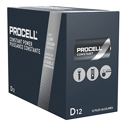 D Battery Procell Pc1300 Professional Batteries By Duracell | Case Of 72 | Qty 6 X 12 Pack | Value Box #TOP2