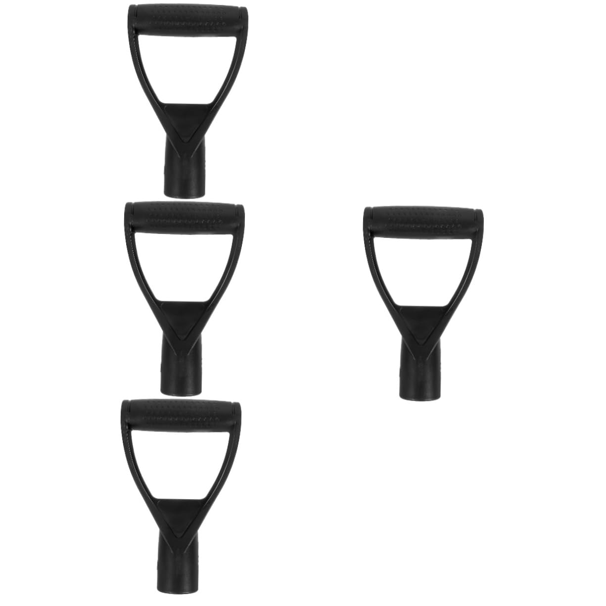 Toddmomy 4stücke D-förmiger Garten-schaufelgriff Kunststoff Mit Praktischem Grip Ergonomisch rutschfest Installieren Für Gartenarbeit Und