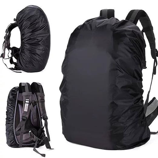 Waterproof Backpack Rain Cover – Adjustable Elastic & Buckle Fit for 30L to 60L Bags, Lightweight Dustproof Raincoat for School, College, Hiking, Cycling & Travel (Compact Storage Pouch Included)-picture-18