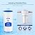 Whole House 5 Micron 10 x 4.5 Pleated Sediment Well Water Filter Cartridge Replacement for W5CPHD, CP5-BBS, CP5-BB, ECP5-BB, 255490-43, SPC-45-1005, FM-BB-10-5, SPF-45-1005, ?PE-F10B-5 (Pack of 3)